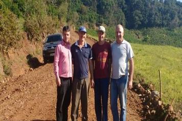 Vereador Nelsinho acompanha trabalhos