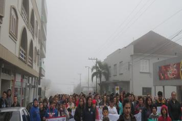 Encerramento da 1ª Semana Municipal de Prevenção Conscientização e Combate a Dependência Química.