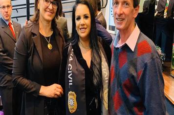 LEGISLATIVO PARTICIPOU DA POSSE DA DELEGADA REGIONAL DA 24ª DELEGACIA DE POLÍCIA