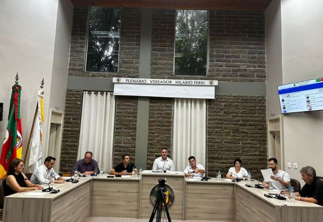 LEGISLATIVO MUNICIPAL REALIZOU A PRIMEIRA SESSÃO ORDINÁRIA DE 2024