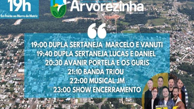 ARVOREZINHA COMPLETA 64 ANOS E QUEM GANHA A FESTA É VOCÊ!