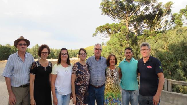 Secretário dos Transportes visita a Ponte do Taipa